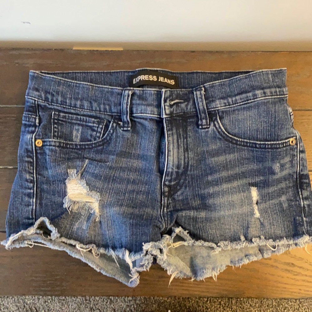 Express Size 4 Jean Shorts